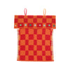 YANYAN KNITS 25 Spring/Summer Embellished Plaid Shoulder Top YYK-YYW25-0201-HONG Red